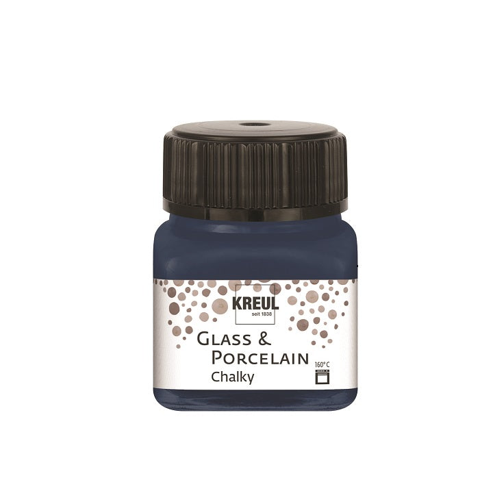 Kriedové farby na sklo a porcelán Kreul 20 ml | rôzne odtiene — obrázok 7