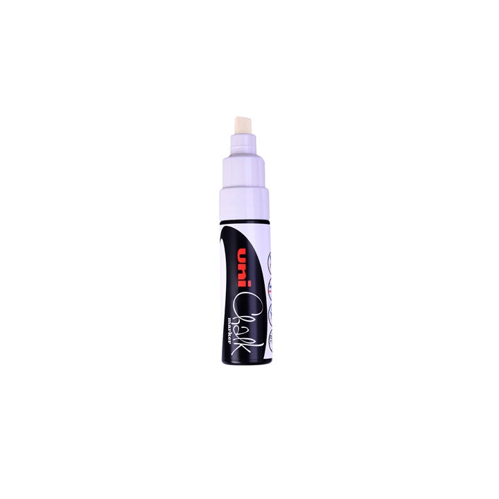 UNI POSCA Kreidemarker PWE-8K 8 mm | verschiedene Farben | weiß (1)