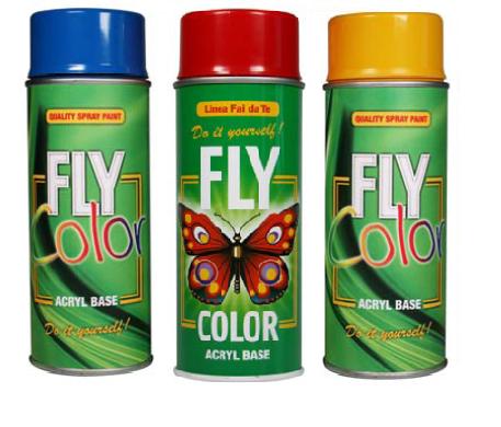 Lacca acrilica spray FLY COLOR 400 ml | varie tonalità