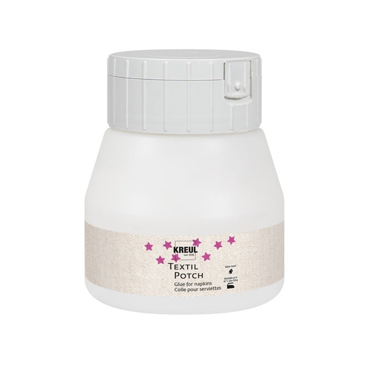 TEXTIL POTCH Serviettenkleber für Textilien - 150 ml / 250 ml | verschiedene Größen | 250 ml