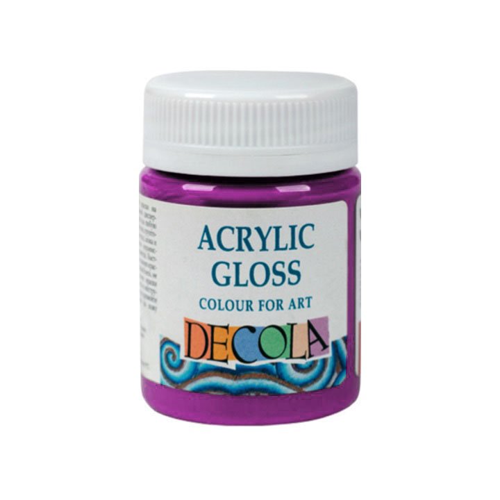 Glänzende Acrylfarbe Decola 56 ml | verschiedene Farbtöne | ARTMIE