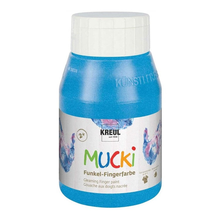 MUCKI Glanz-Fingerfarben für Kinder 500 ml | verschiedene Farbtöne — Bild 4