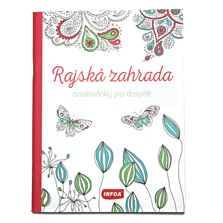 Malbuch für Erwachsene Garten Eden mit floralen Motiven | ARTMIE
