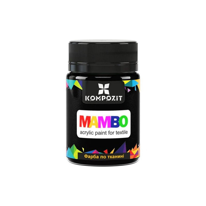 MAMBO Acrylfarbe für Textil und Leder 50 ml | verschiedene Farbtöne — Bild 24