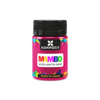 MAMBO Ακρυλική μπογιά για υφάσματα και δέρμα 50ml | Διάφορες αποχρώσεις