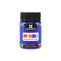 MAMBO Ακρυλική μπογιά για υφάσματα και δέρμα 50ml | Διάφορες αποχρώσεις
