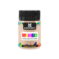 MAMBO Pittura acrilica pastello per tessuti e pelle 50ml | Varie tonalità