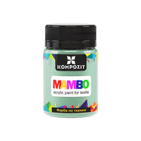 MAMBO Pittura acrilica pastello per tessuti e pelle 50ml | Varie tonalità