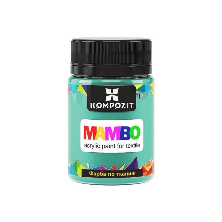 MAMBO Pittura acrilica pastello per tessuti e pelle 50ml | Varie tonalità