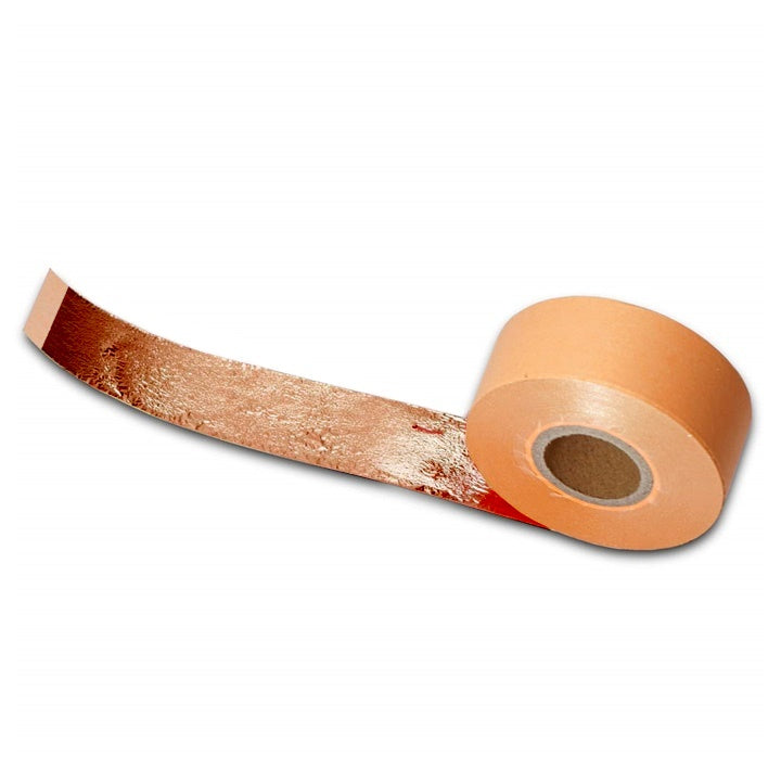 Medené metalické plátky v rolke 2.5 cm x 50 m — obrázok 1