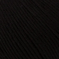 Mercerisierte Baumwolle La Mia 50 g | verschiedene Farben | schwarz