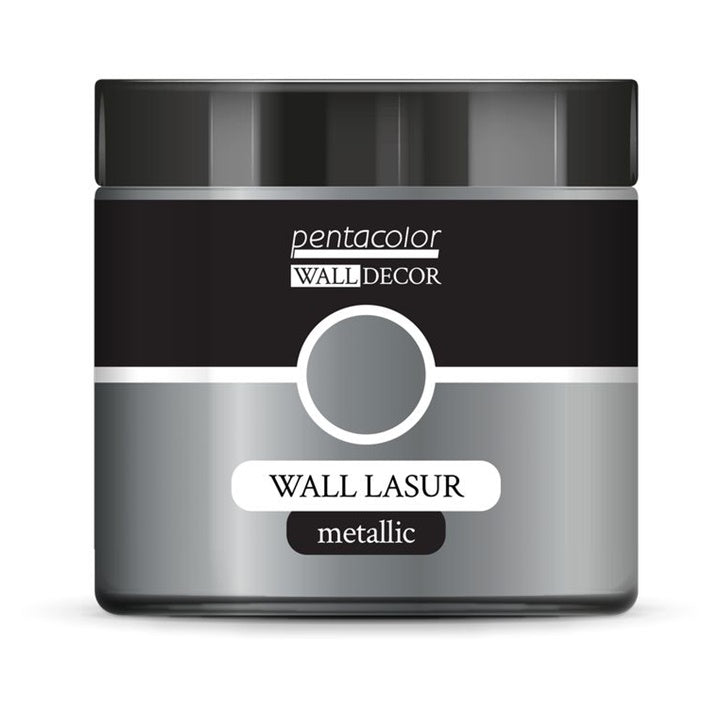 Wall Decor Metallic-Lasur für Wände 500 ml | verschiedene Farbtöne