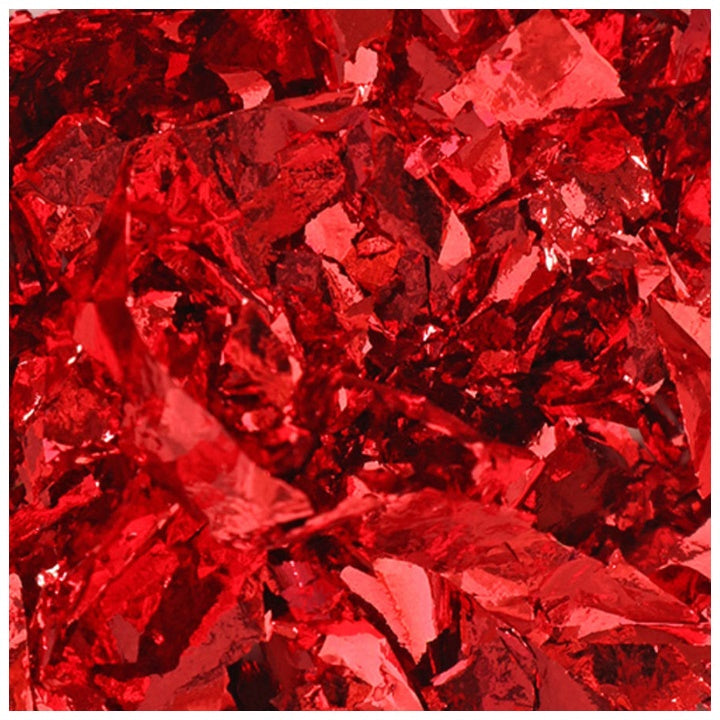 Pentart Metallic-Folienflocken 100 ml | verschiedene Farbtöne | rot
