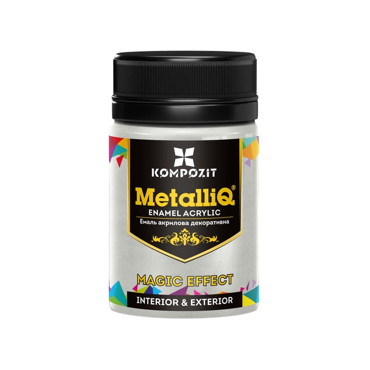 MetalliQ Kompozit Ακρυλικό χρώμα με μεταλλικό εφέ 70g | Διάφορες αποχρώσεις