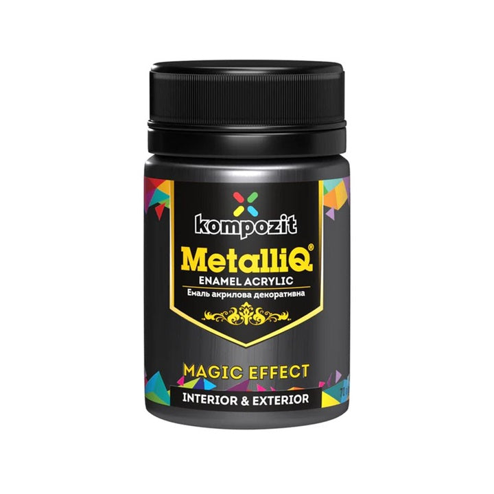 MetalliQ Kompozit Ακρυλικό χρώμα με μεταλλικό εφέ 70g | Διάφορες αποχρώσεις
