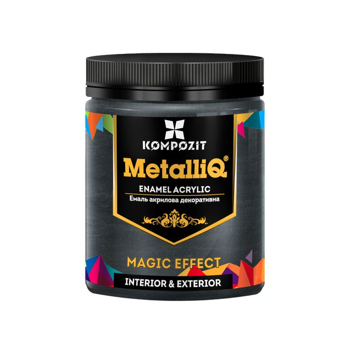 MetalliQ Σύνθετο μεταλλικό ακρυλικό χρώμα 500g | Διάφορες αποχρώσεις