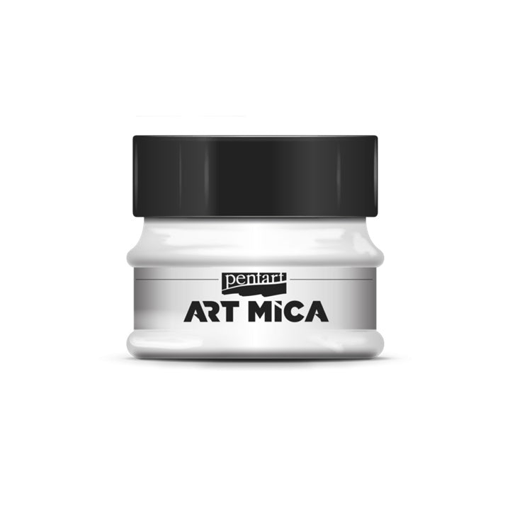 Art Mica Mineralpuder 9 g | verschiedene Farbtöne | perlmuttweiß