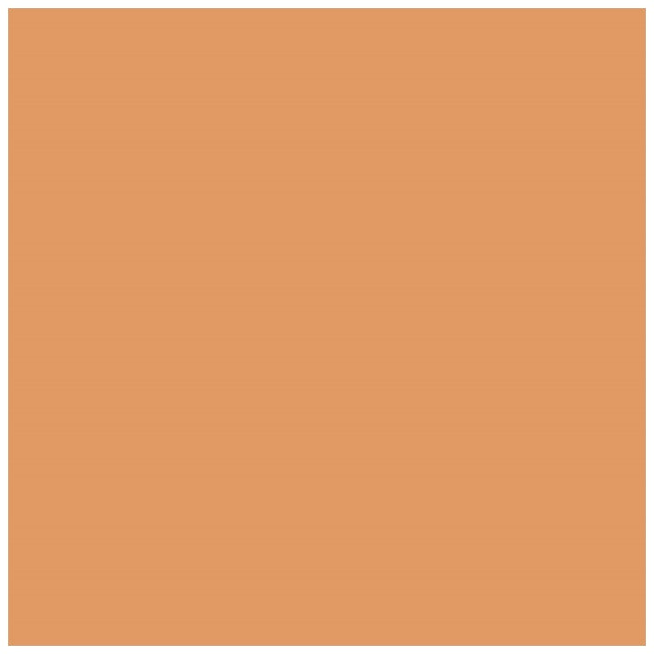 Art Mica Mineralpuder 9 g | verschiedene Farbtöne | orange