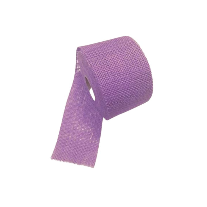 Nastro di iuta a colori 7 cm x 10 m | scegli un colore