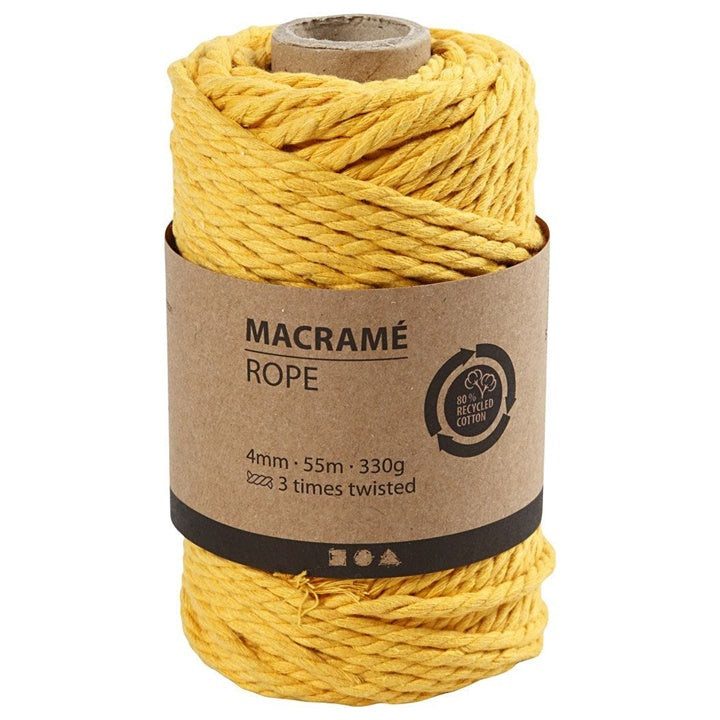Νήμα macrame 4 mm x 55 m | επιλέξτε χρώμα