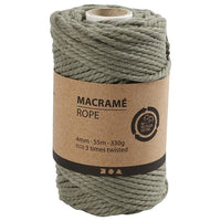 Νήμα macrame 4 mm x 55 m | επιλέξτε χρώμα