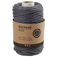 Νήμα macrame 4 mm x 55 m | επιλέξτε χρώμα
