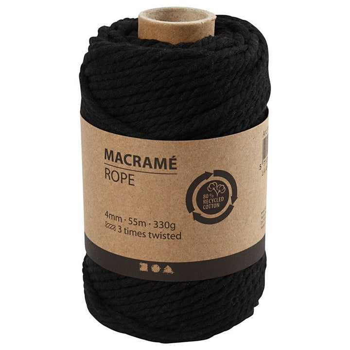 Νήμα macrame 4 mm x 55 m | επιλέξτε χρώμα