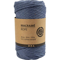 Νήμα macrame 4 mm x 55 m | επιλέξτε χρώμα