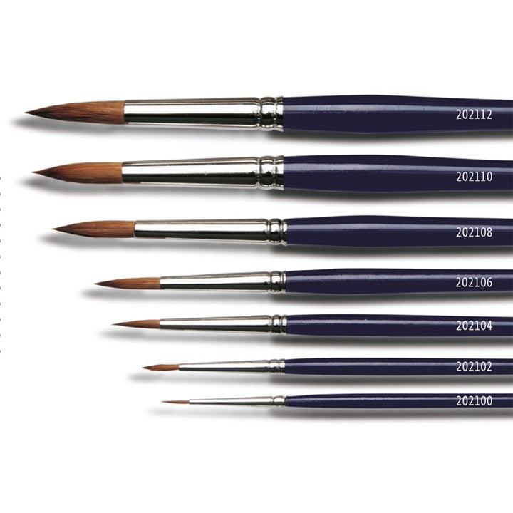 Okrúhly štetec Solo Goya imitácia Kolinsky  | rôzne veľkosti — obrázok 15