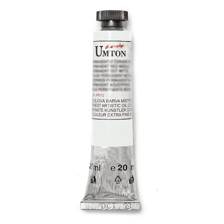 UMTON Ölfarbe 20 ml | verschiedene Farbtöne | 0009 - blickdichtes Weiß