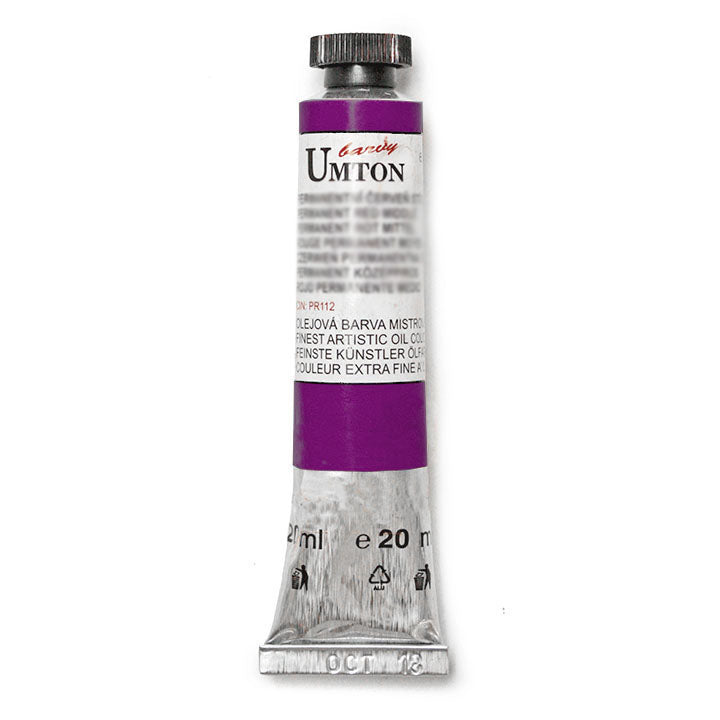 UMTON Ölfarbe 20 ml | verschiedene Farbtöne | 0016 - mangánová fialová