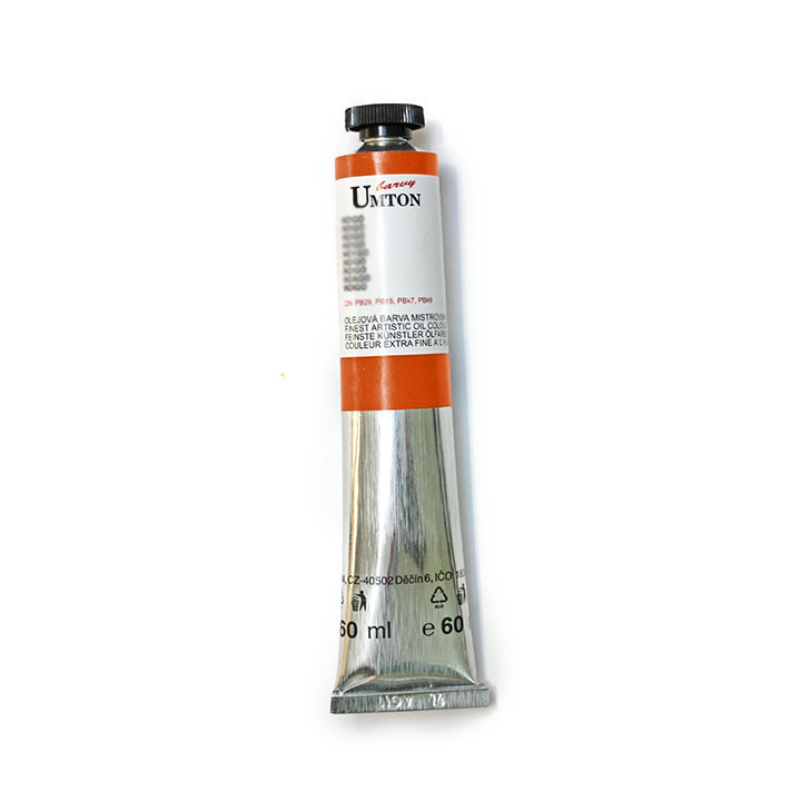Umton Ölfarbe 60 ml – 92 brillante Farbtöne | 0017 - Kadmiumrot hell