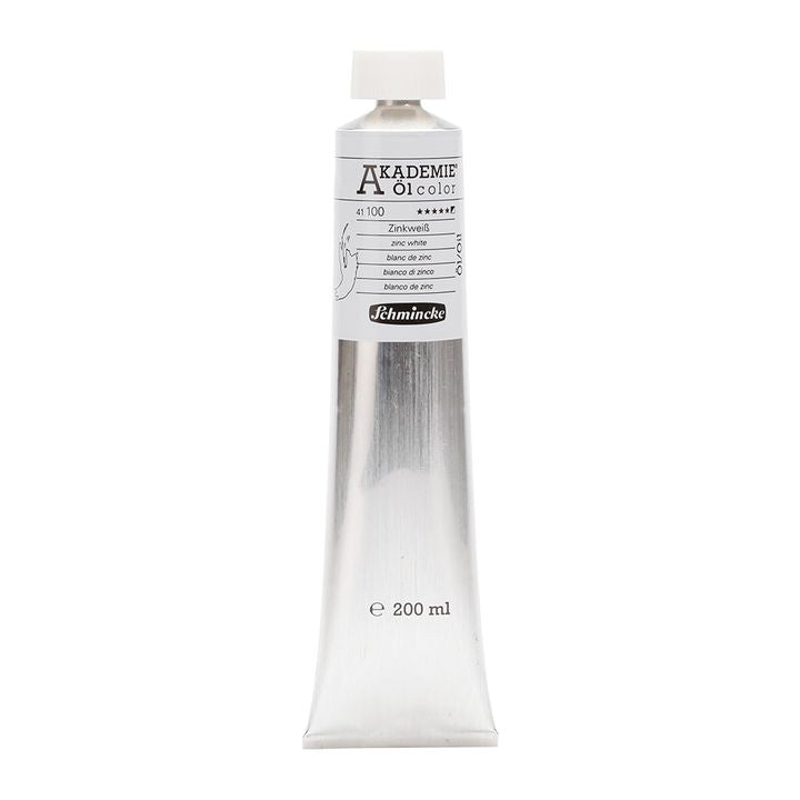 Schmincke AKADEMIE Ölfarben 200 ml | verschiedene Farben | 100 Zinkweiß
