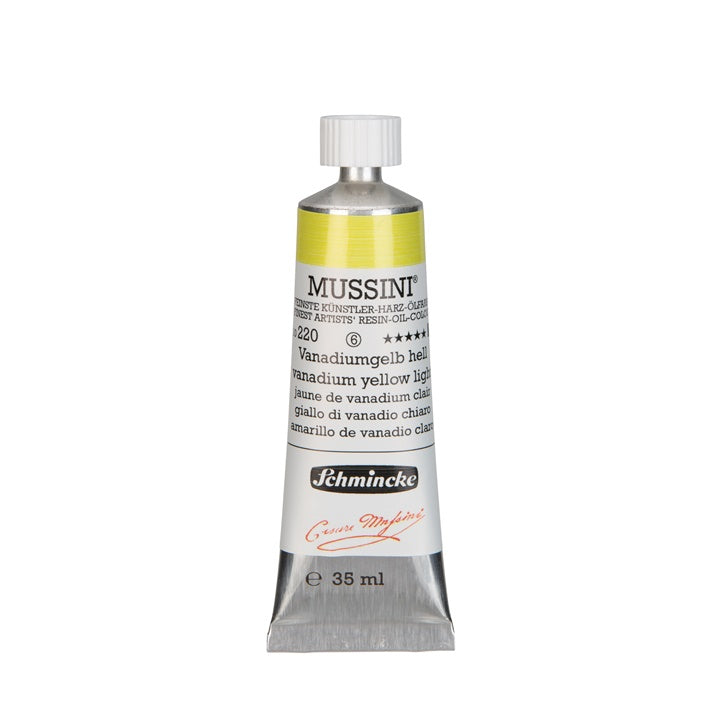 Schmincke MUSSINI Ölfarben 35 ml | verschiedene Farbtöne | 220 vanadium svetložltá