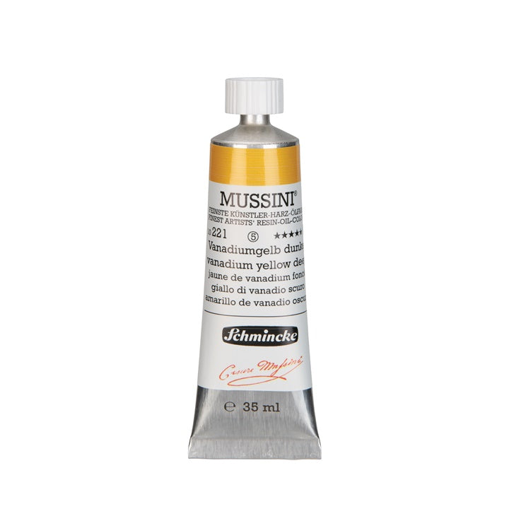 Schmincke MUSSINI Ölfarben 35 ml | verschiedene Farbtöne | 221 vanadium tmavožltá
