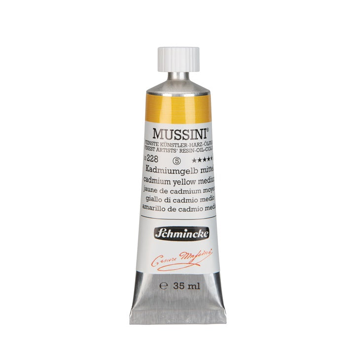 Schmincke MUSSINI Ölfarben 35 ml | verschiedene Farbtöne | 228 cadium žltá medium