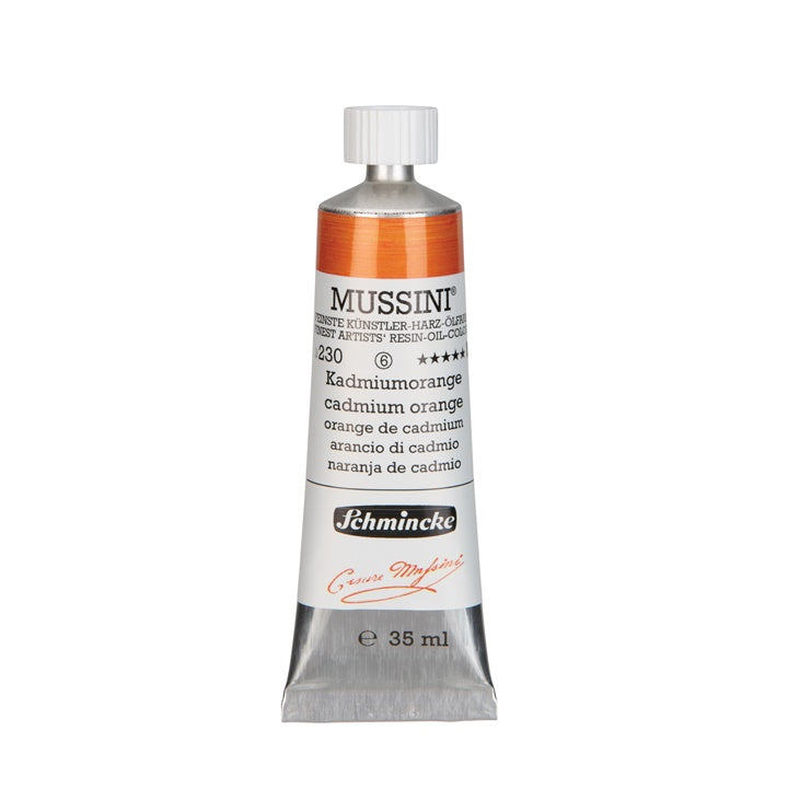 Schmincke MUSSINI Ölfarben 35 ml | verschiedene Farbtöne | 230 cadmium oranžová