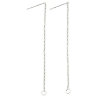 Orecchini con piercing lunghi e loop | Vari colori