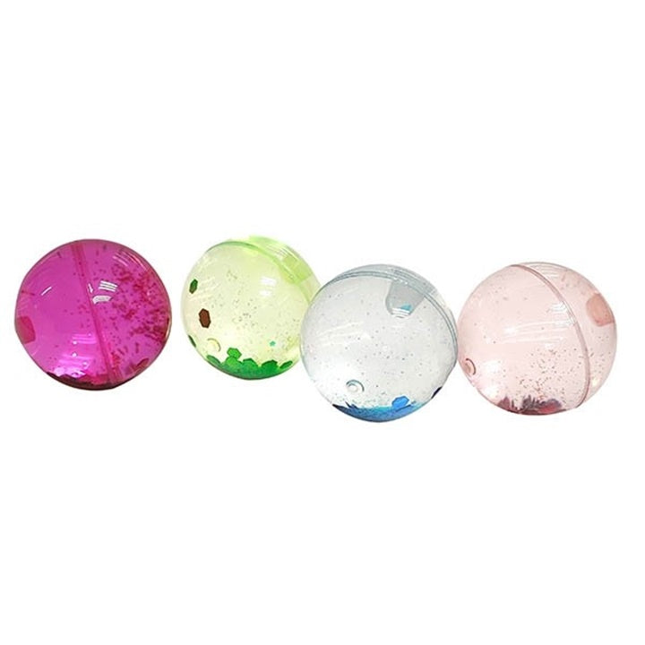 Pallina rimbalzante glitterata per bambini | varie tonalità — immagine 5