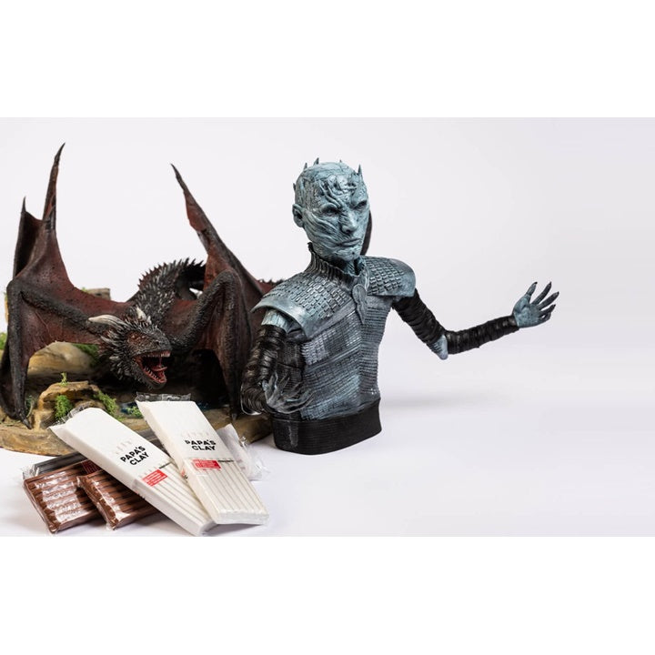 Papa's Clay Hard Grey Sculpting Clay | Διάφορα βάρη | διάφορα γραμμάρια