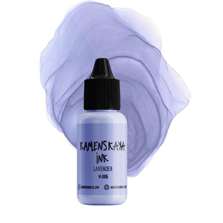 Kamenskaya Pastel Alkohol-Tinte Nude 15ml | verschiedene Farbtöne | N-006 lavendel
