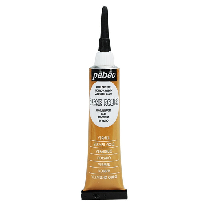 Pebeo Cerne Relief Konturpaste 20 ml | verschiedene Farben — Bild 1
