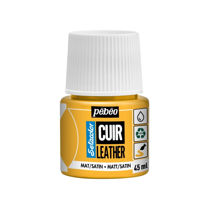 Pebeo Setacolor Lederfarbe matt/satin 45 ml | verschiedene Farben — Bild 3