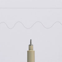 Penna tecnica SAKURA Pigma Micron grigio chiaro | spessori diversi
