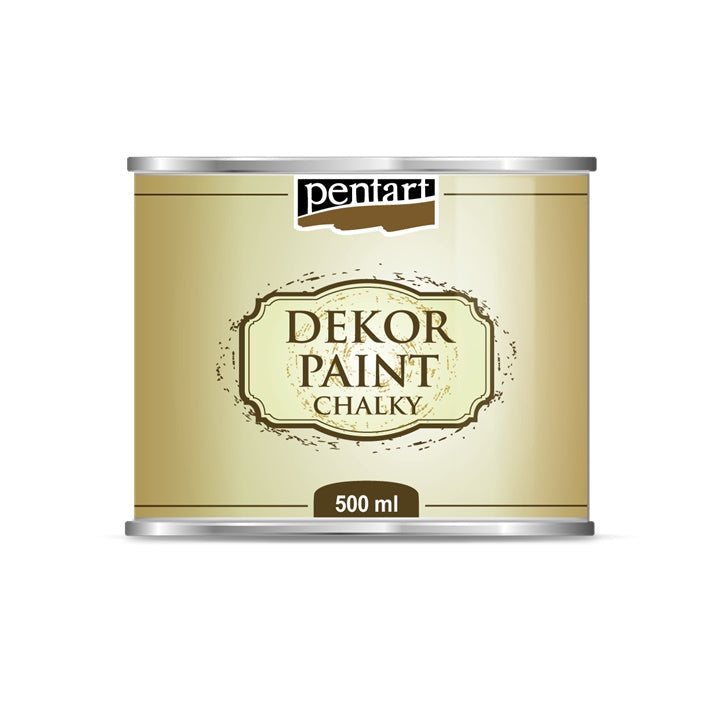 Pentart Chalky Kreidefarbe 500 ml in verschiedenen Farbtönen | ARTMIE
