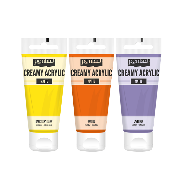 Pentart cremige Acrylfarbe matt 60 ml in verschiedenen Farbtönen | ARTMIE
