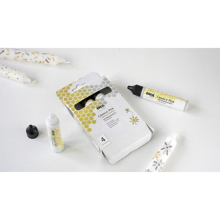 Perá na sviečky KREUL - sada glamour 4 x 29 ml — obrázok 2