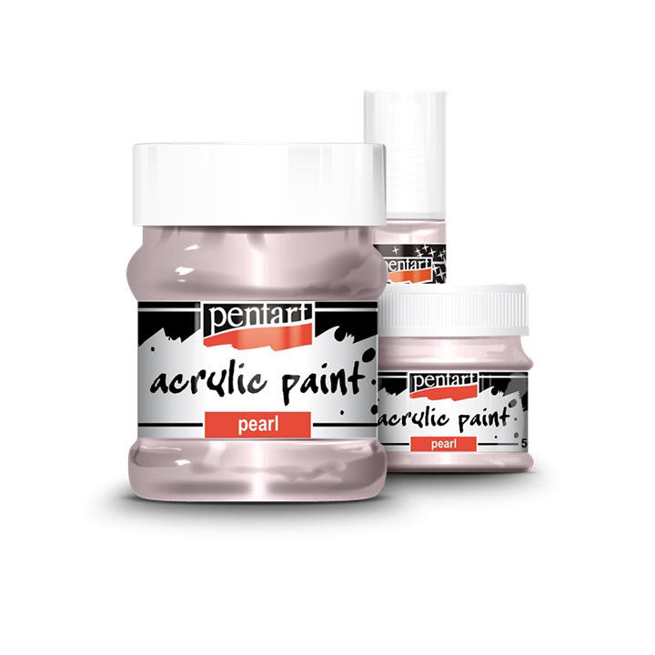 Perlmutt-Acrylfarbe 20 ml | verschiedene Farben — Bild 1