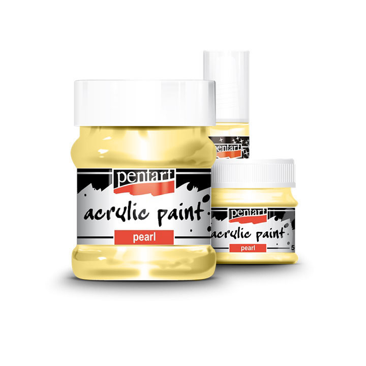Perlmutt-Acrylfarbe 20 ml | verschiedene Farben — Bild 3