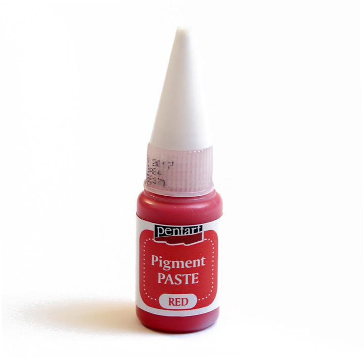 Pentart Pigmentpaste 20 ml | verschiedene Farbtöne | rot